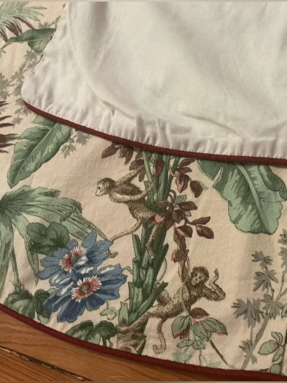 🔹 Designer P. Kaufmann Waverly Botanical Jungle Window Drapes